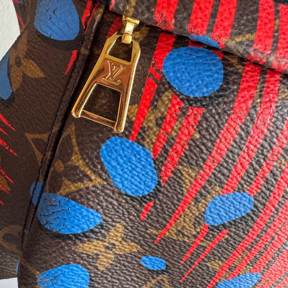 RARE LOUIS VUITTON JUNGLE PALM SPRINGS BACKPACK - Picture 9 of 12